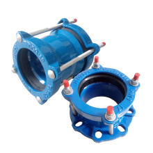 Ductile Iron Cast Wide Range Coupling for UPVC,DI,CI,AC,Steel,HDPE Pipe
